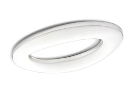 M4902  Oakley 40W LED Oval  Flush Ceiling Light